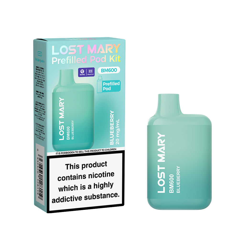 Lost Mary BM600 Prefilled Pod Kit - Vape Kingz