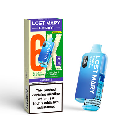 Lost Mary BM6000 Prefilled Pod Kit - Vape Kingz