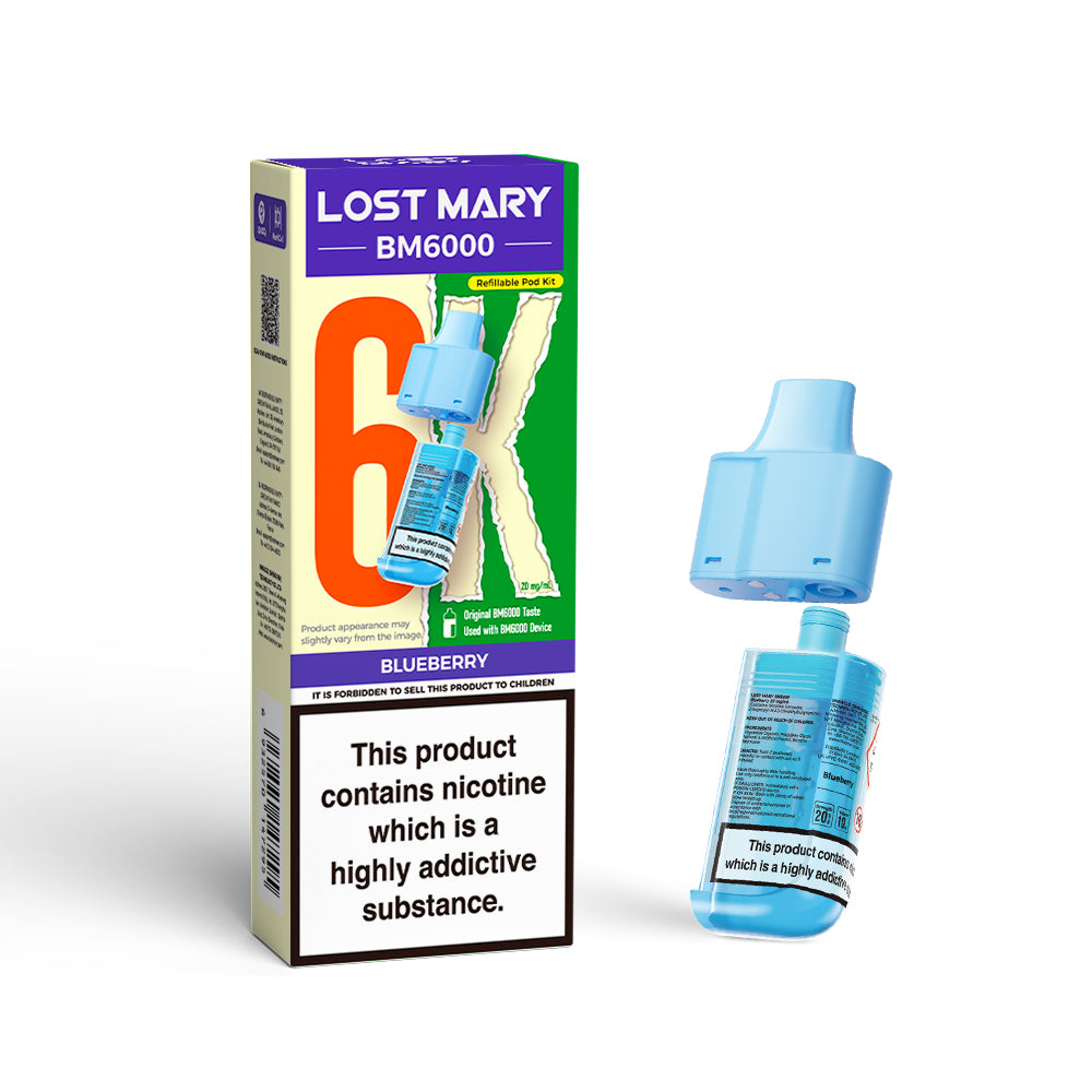Lost Mary BM6000 Prefilled Pods - Vape Kingz