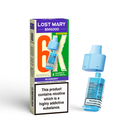 Lost Mary BM6000 Prefilled Pods - Vape Kingz