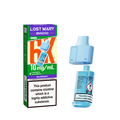 Lost Mary BM6000 Prefilled Pods - Vape Kingz