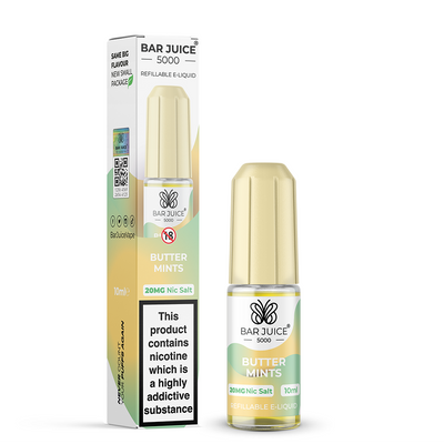 Butter Mints Nic Salt E-Liquid by Bar Juice 5000 - Vape Kingz