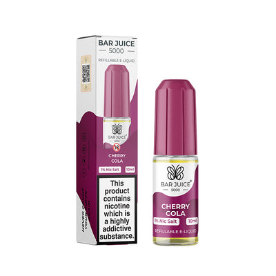 Cherry Cola Nic Salt E-Liquid by Bar Juice 5000 - Vape Kingz