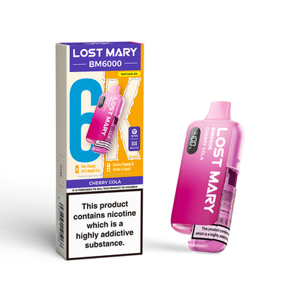 Lost Mary BM6000 Prefilled Pod Kit - Vape Kingz
