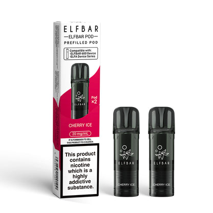 Elf Bar 600 Prefilled Pods 20mg 2 Pack - Vape Kingz