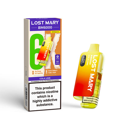 Lost Mary BM6000 Prefilled Pod Kit - Vape Kingz