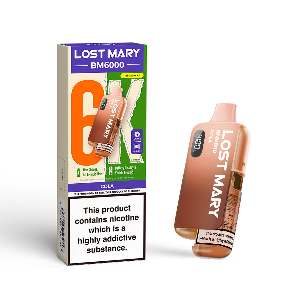 Lost Mary BM6000 Prefilled Pod Kit - Vape Kingz