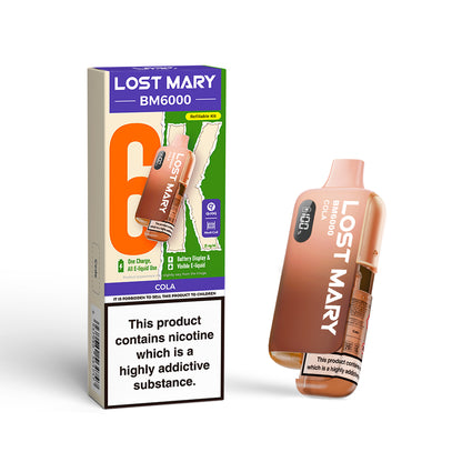 Lost Mary BM6000 Prefilled Pod Kit - Vape Kingz
