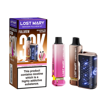 Lost Mary Nera 30K Fullview Prefilled Pod Kit - Vape Kingz