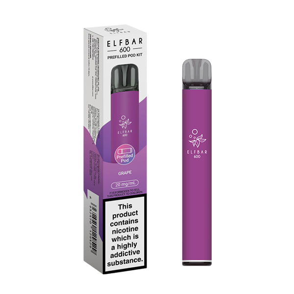 Elf Bar 600 Prefilled Pod Kit - Vape Kingz
