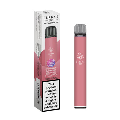 Elf Bar 600 Prefilled Pod Kit - Vape Kingz