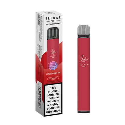 Elf Bar 600 Prefilled Pod Kit - Vape Kingz