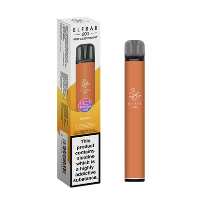 Elf Bar 600 Prefilled Pod Kit - Vape Kingz