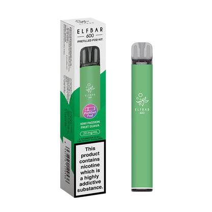 Elf Bar 600 Prefilled Pod Kit - Vape Kingz