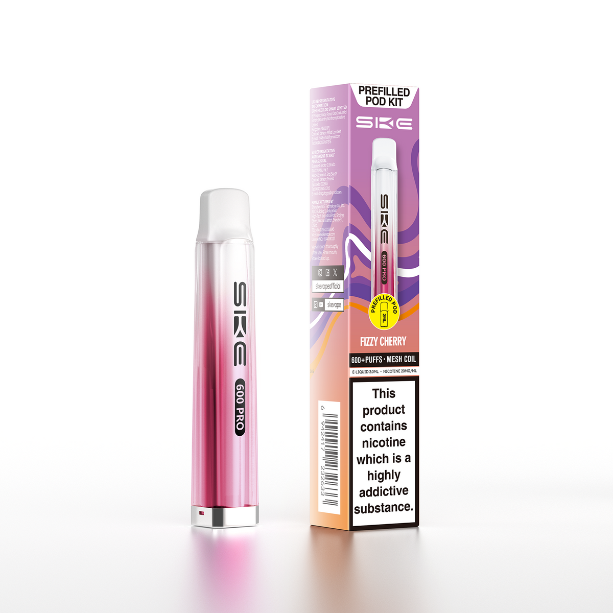 SKE 600 Pro Prefilled Pod Kit - Vape Kingz