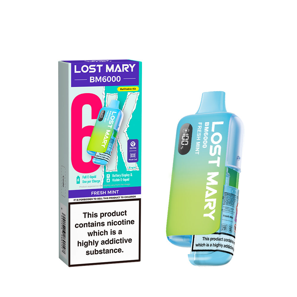 Lost Mary BM6000 Prefilled Pod Kit - Vape Kingz