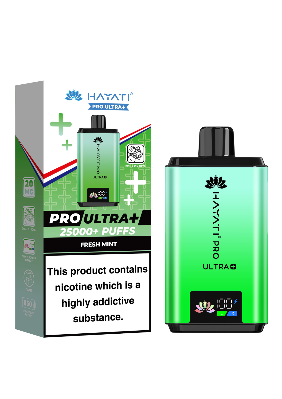 Hayati Pro Ultra+ 25K Prefilled Pod Kit - Vape Kingz