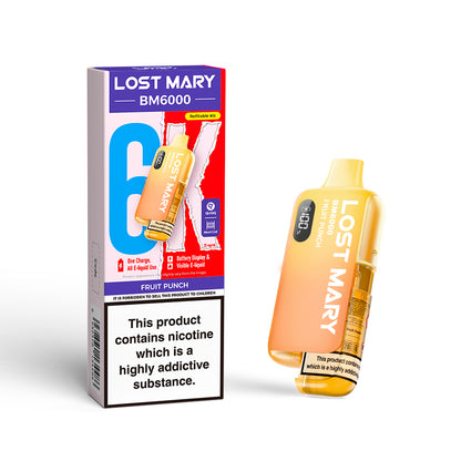Lost Mary BM6000 Prefilled Pod Kit - Vape Kingz