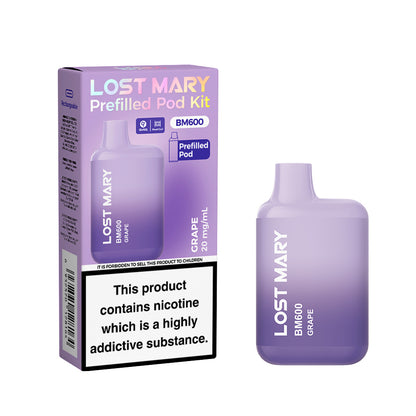 Lost Mary BM600 Prefilled Pod Kit - Vape Kingz