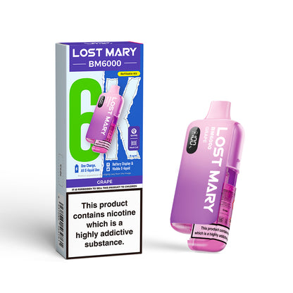 Lost Mary BM6000 Prefilled Pod Kit - Vape Kingz
