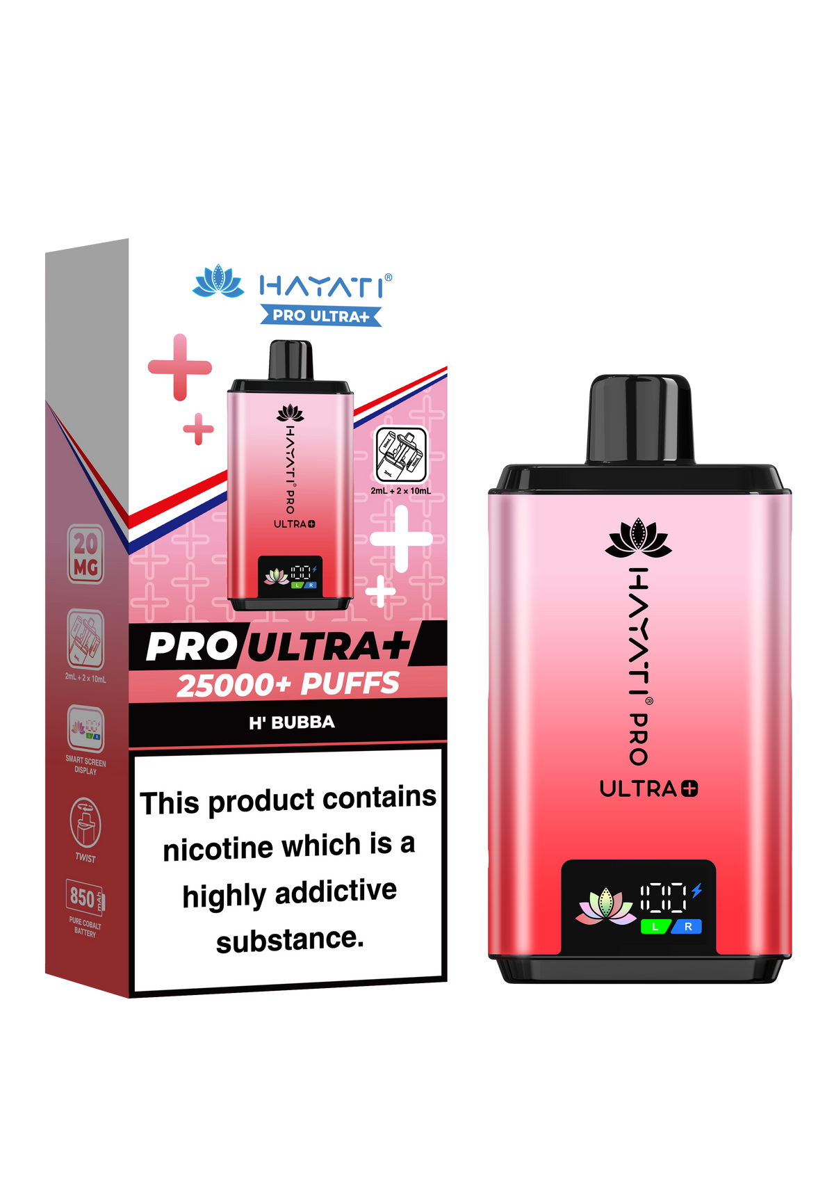 Hayati Pro Ultra+ 25K Prefilled Pod Kit - Vape Kingz