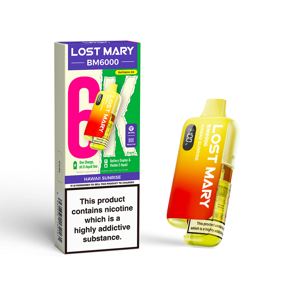 Lost Mary BM6000 Prefilled Pod Kit - Vape Kingz