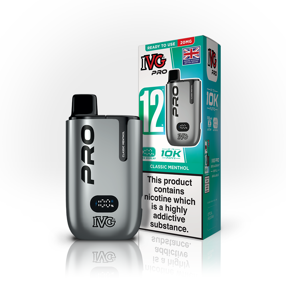 IVG Pro 12 Prefilled Pod Kit - Vape Kingz
