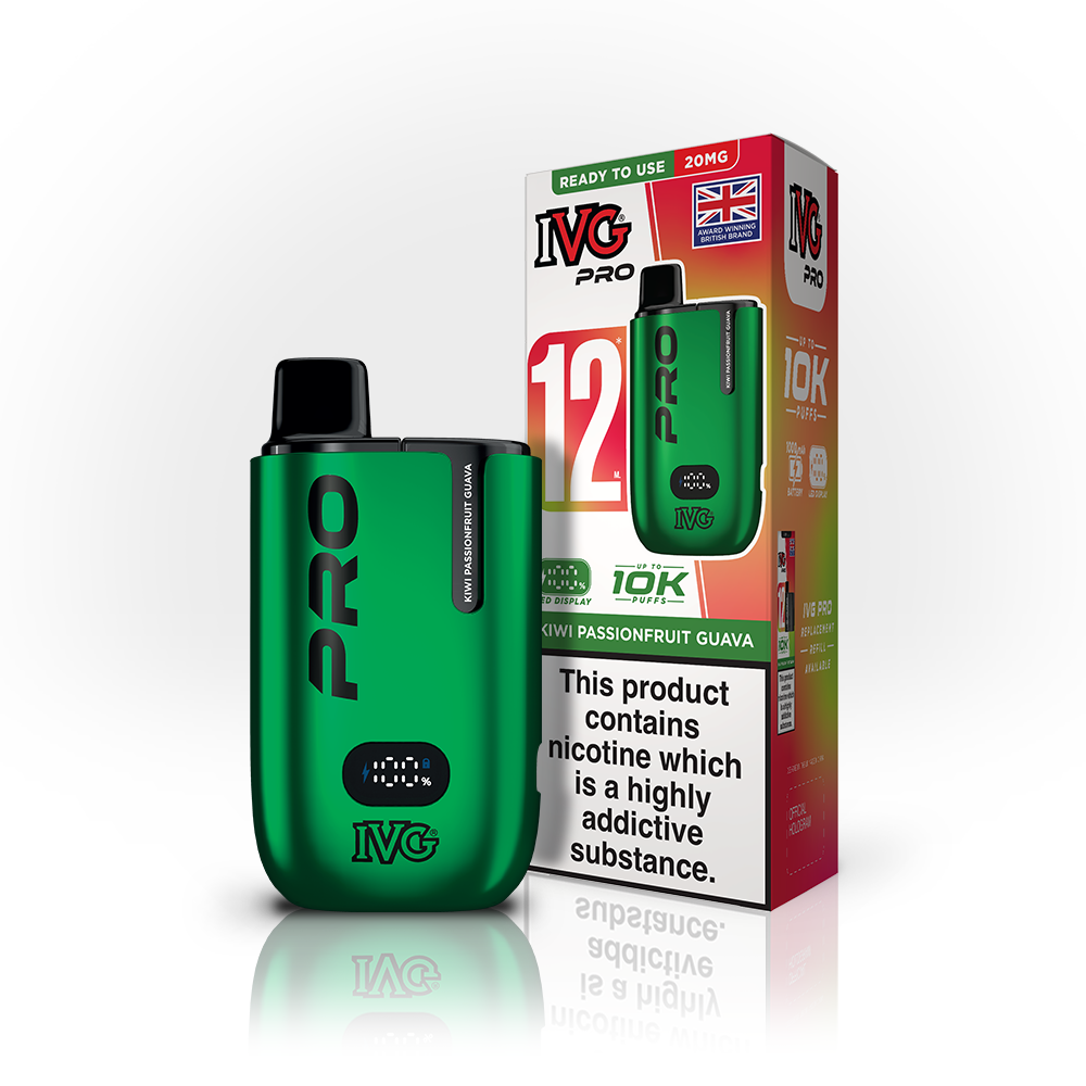 IVG Pro 12 Prefilled Pod Kit - Vape Kingz