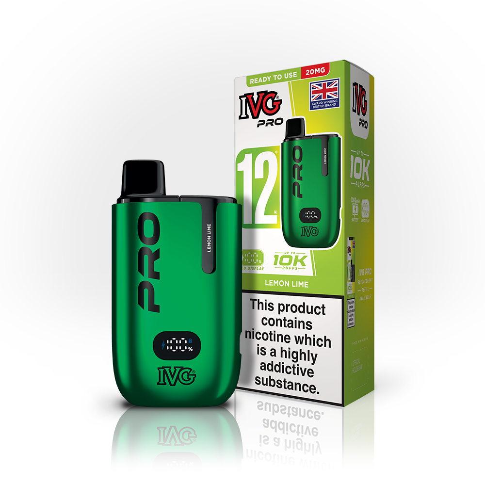 IVG Pro 12 Prefilled Pod Kit - Vape Kingz