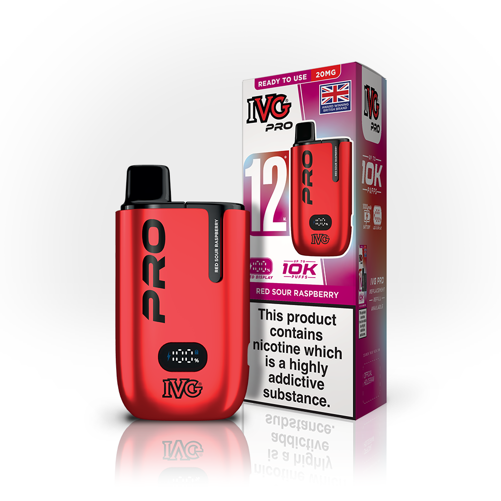 IVG Pro 12 Prefilled Pod Kit - Vape Kingz