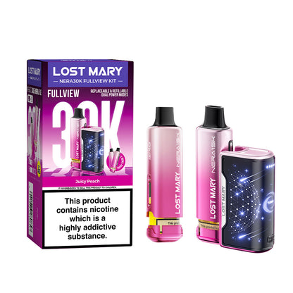 Lost Mary Nera 30K Fullview Prefilled Pod Kit - Vape Kingz
