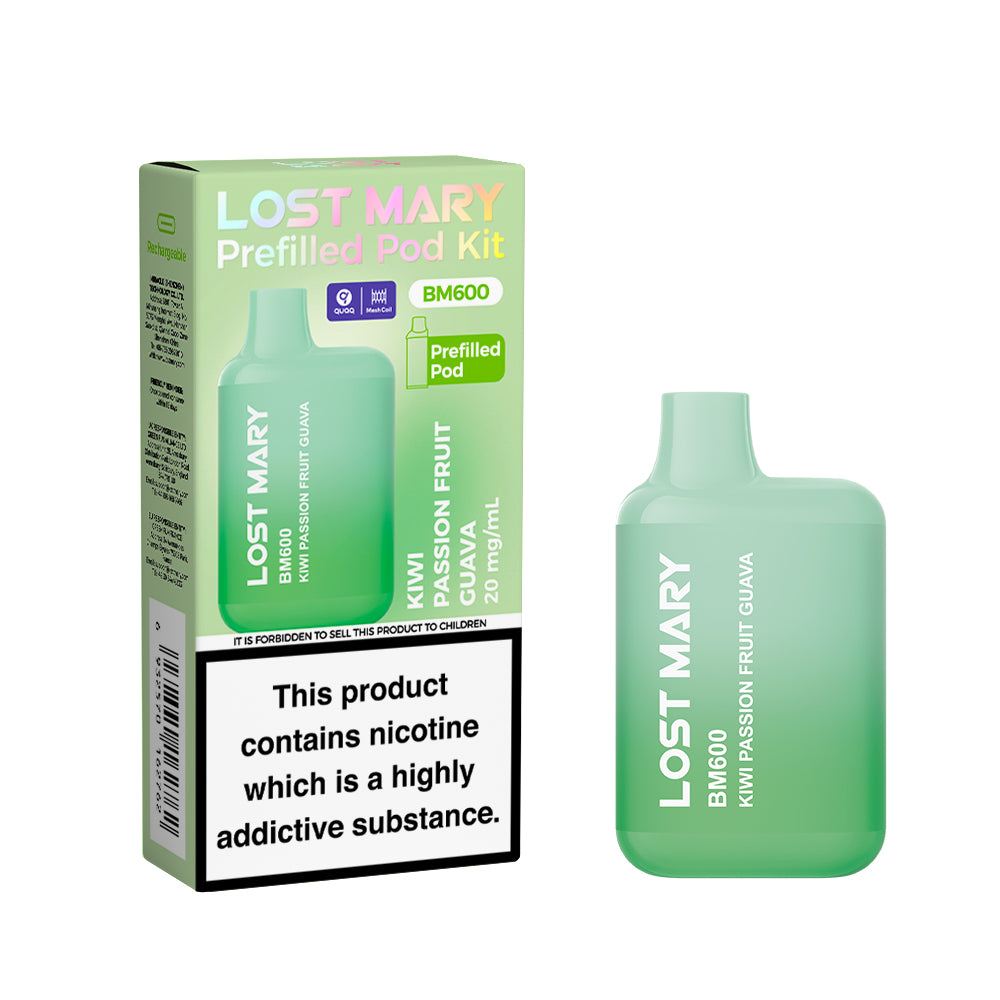 Lost Mary BM600 Prefilled Pod Kit - Vape Kingz