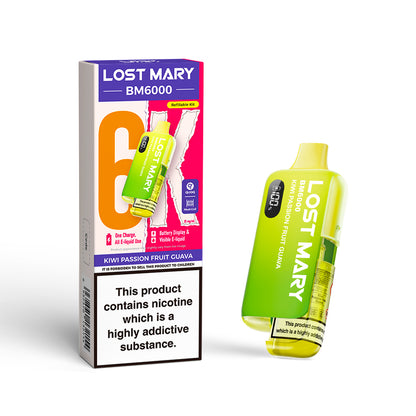 Lost Mary BM6000 Prefilled Pod Kit - Vape Kingz