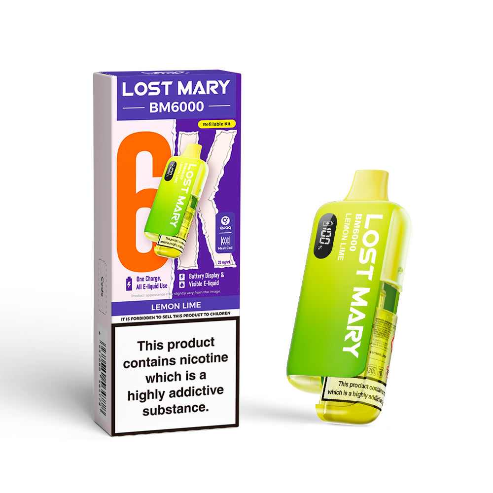 Lost Mary BM6000 Prefilled Pod Kit - Vape Kingz