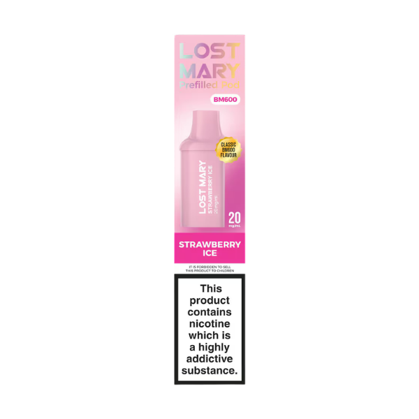Lost Mary BM600 Prefilled Pods 20mg 2 Pack - Vape Kingz