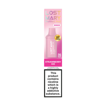 Lost Mary BM600 Prefilled Pods 20mg 2 Pack - Vape Kingz