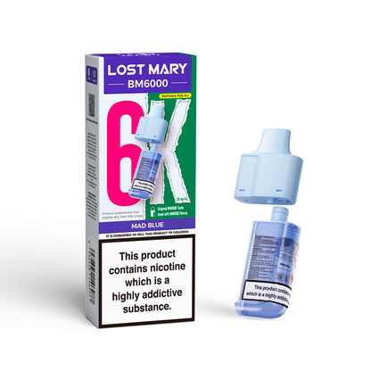 Lost Mary BM6000 Prefilled Pods - Vape Kingz
