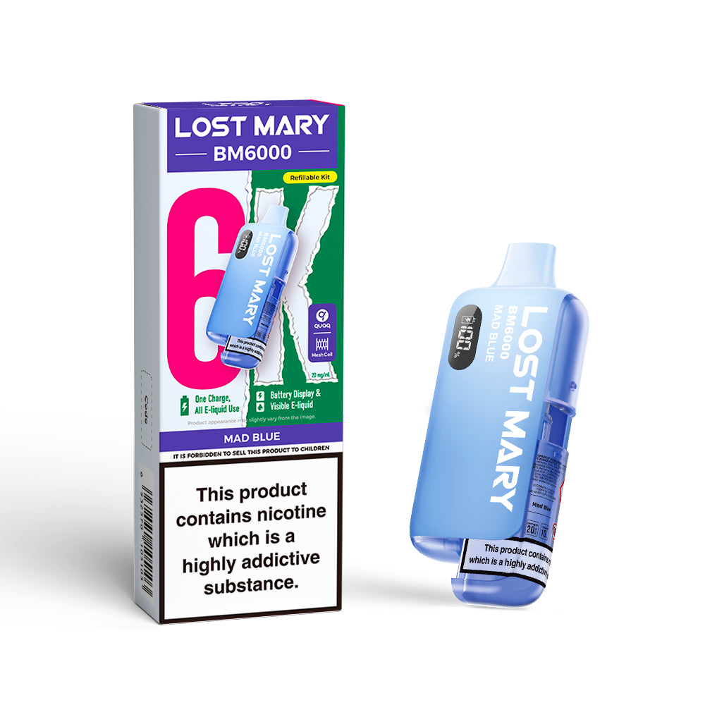 Lost Mary BM6000 Prefilled Pod Kit - Vape Kingz