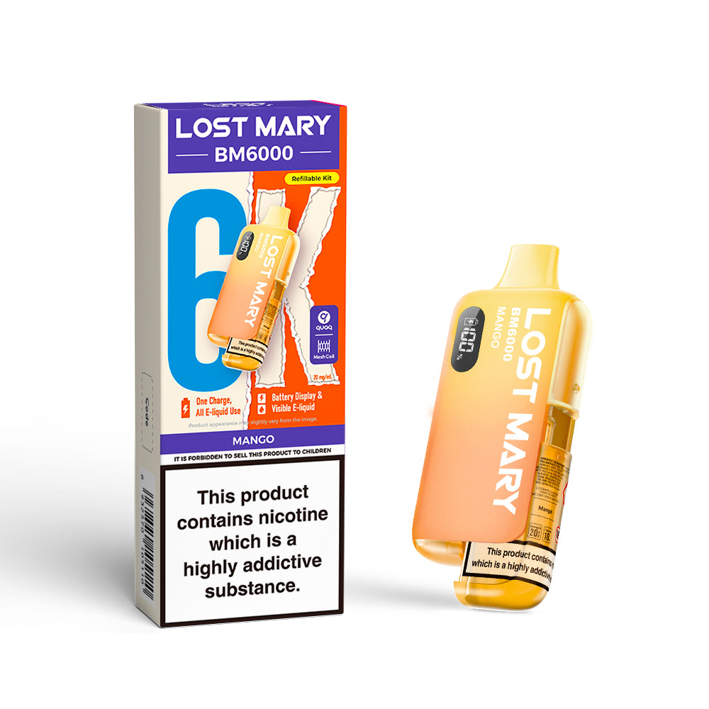 Lost Mary BM6000 Prefilled Pod Kit - Vape Kingz