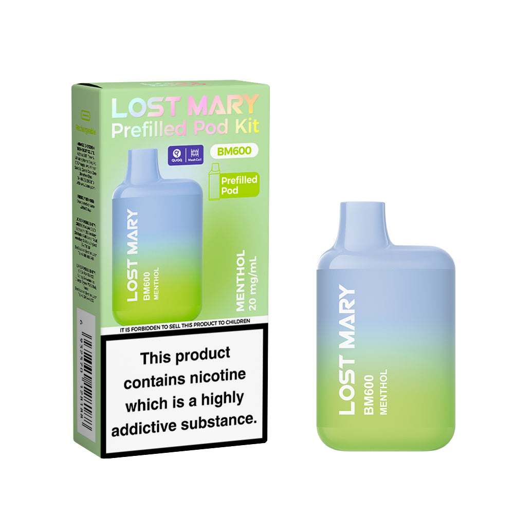 Lost Mary BM600 Prefilled Pod Kit - Vape Kingz