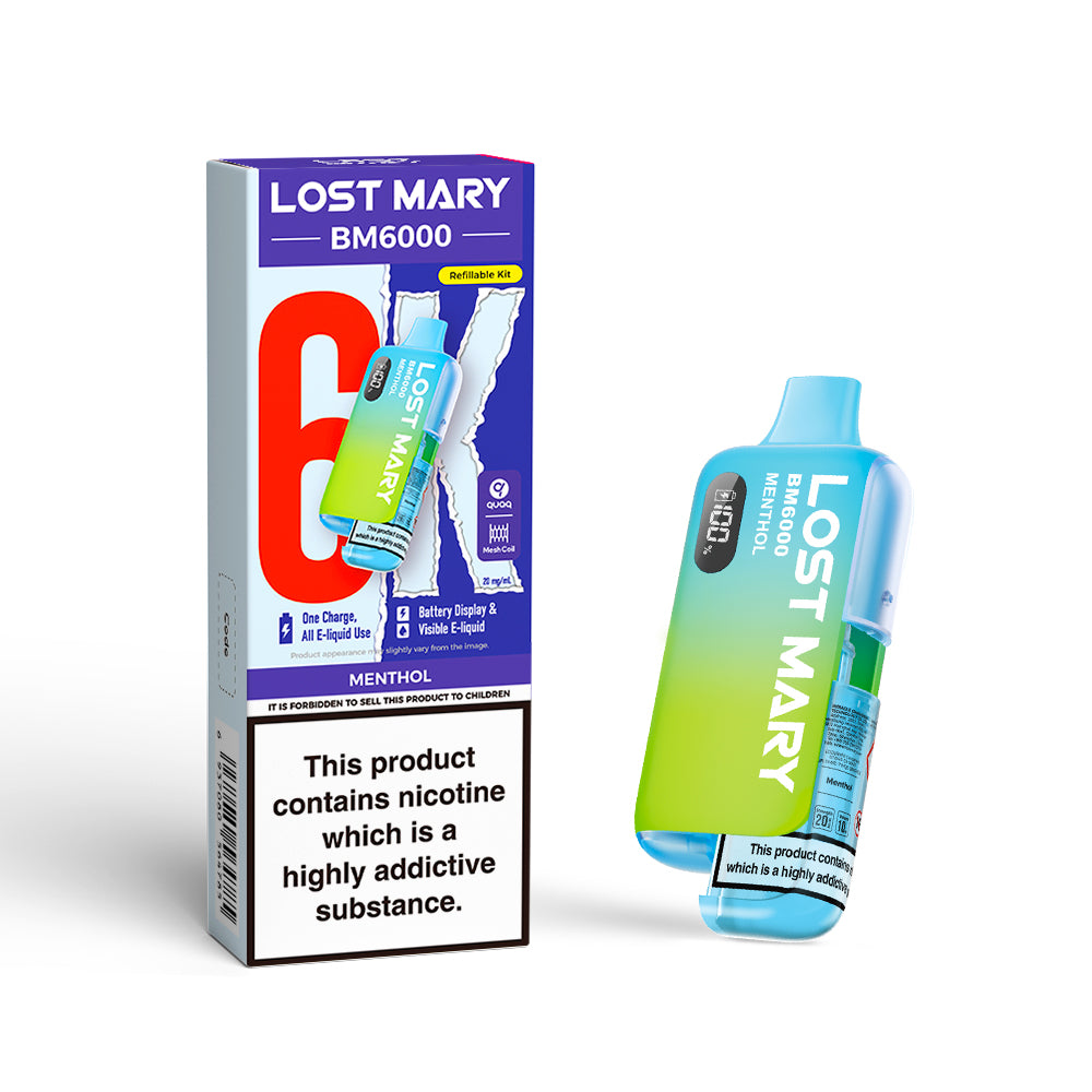Lost Mary BM6000 Prefilled Pod Kit - Vape Kingz