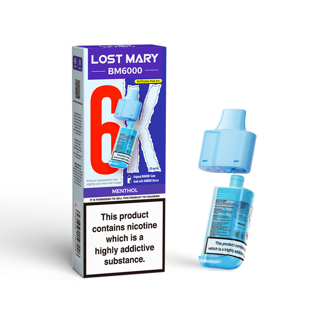 Lost Mary BM6000 Prefilled Pods - Vape Kingz