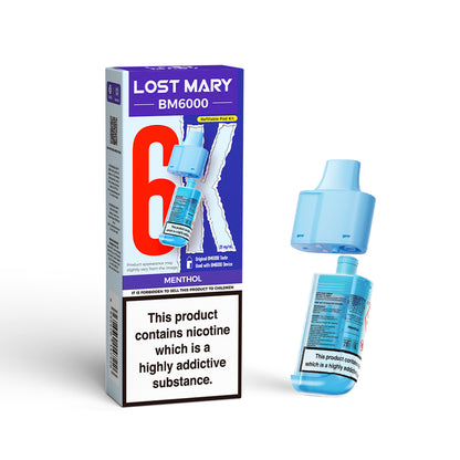 Lost Mary BM6000 Prefilled Pods - Vape Kingz