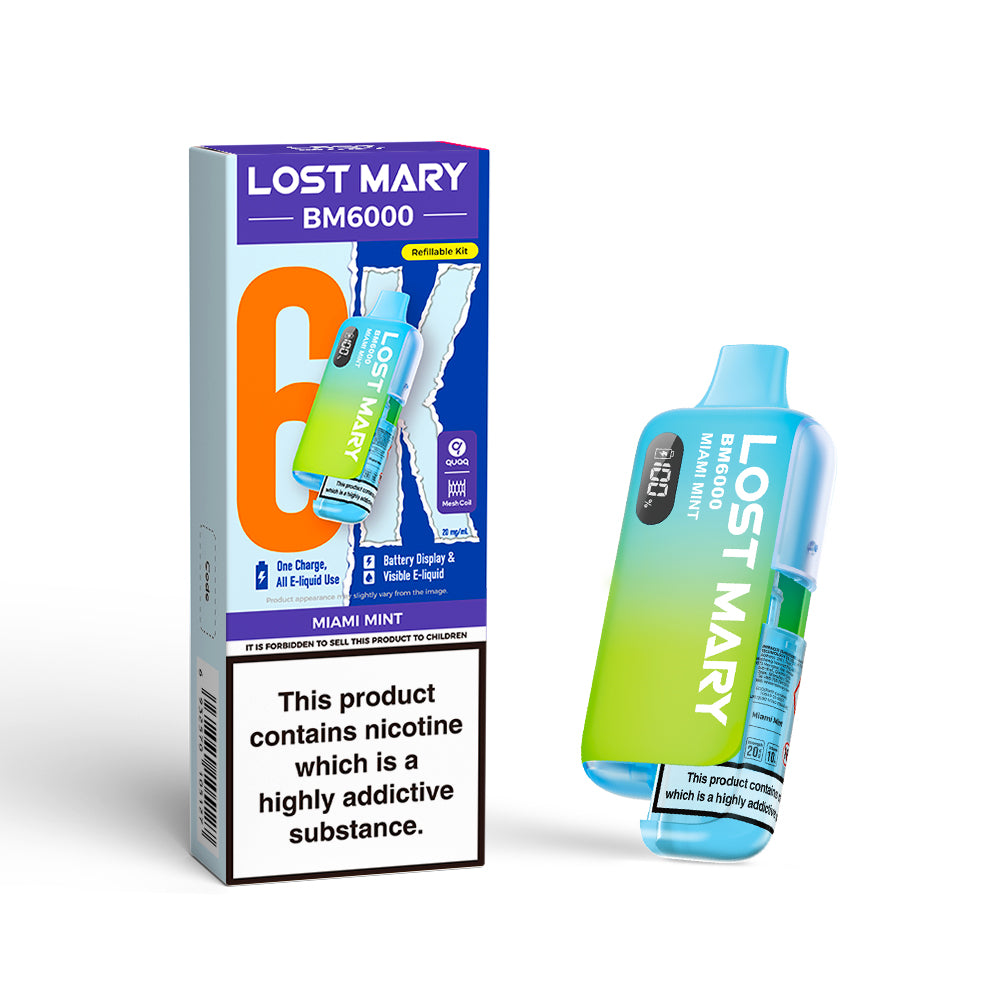 Lost Mary BM6000 Prefilled Pod Kit - Vape Kingz