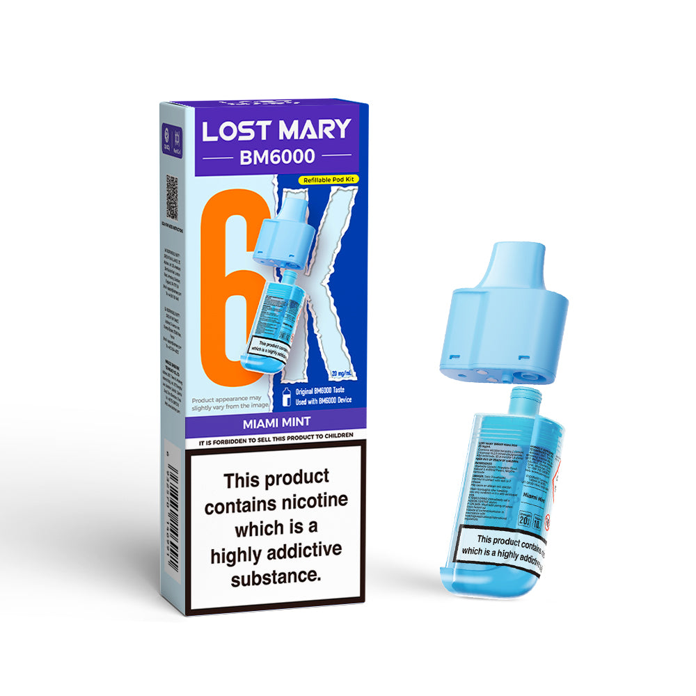Lost Mary BM6000 Prefilled Pods - Vape Kingz
