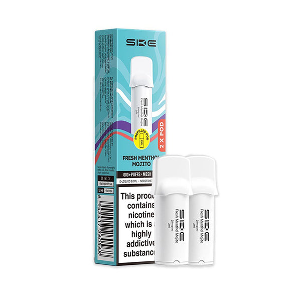 SKE 600 Pro Prefilled Pods 20mg 2 Pack - Vape Kingz