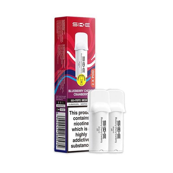 SKE 600 Pro Prefilled Pods 20mg 2 Pack - Vape Kingz