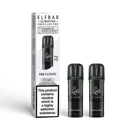 Elf Bar 600 Prefilled Pods 20mg 2 Pack - Vape Kingz