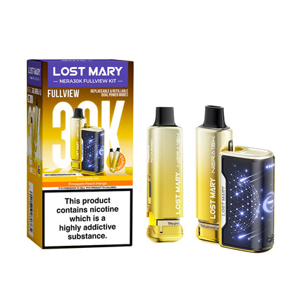 Lost Mary Nera 30K Fullview Prefilled Pod Kit - Vape Kingz