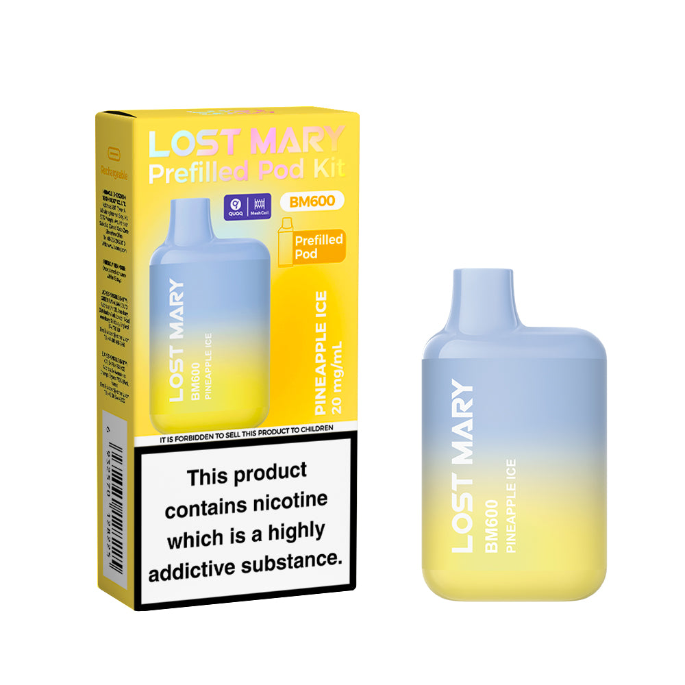 Lost Mary BM600 Prefilled Pod Kit - Vape Kingz